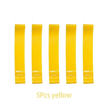 5 Levels Portable Fitness Workout Equipment Rubber Resistance Bands Yoga Gym Elastic Strength Pilates Crossfit Weight Sports